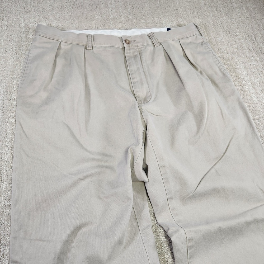 Polo Ralph Lauren Pants Men 36x30 Classic Fit Pleated High Rise Trouser Relaxed